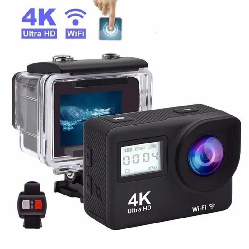 Экшн камера Sansnail 4K Wi Fi экран 2 0 дюйма Full HD Allwinner 30 кадров/с|Экшн-камеры| |