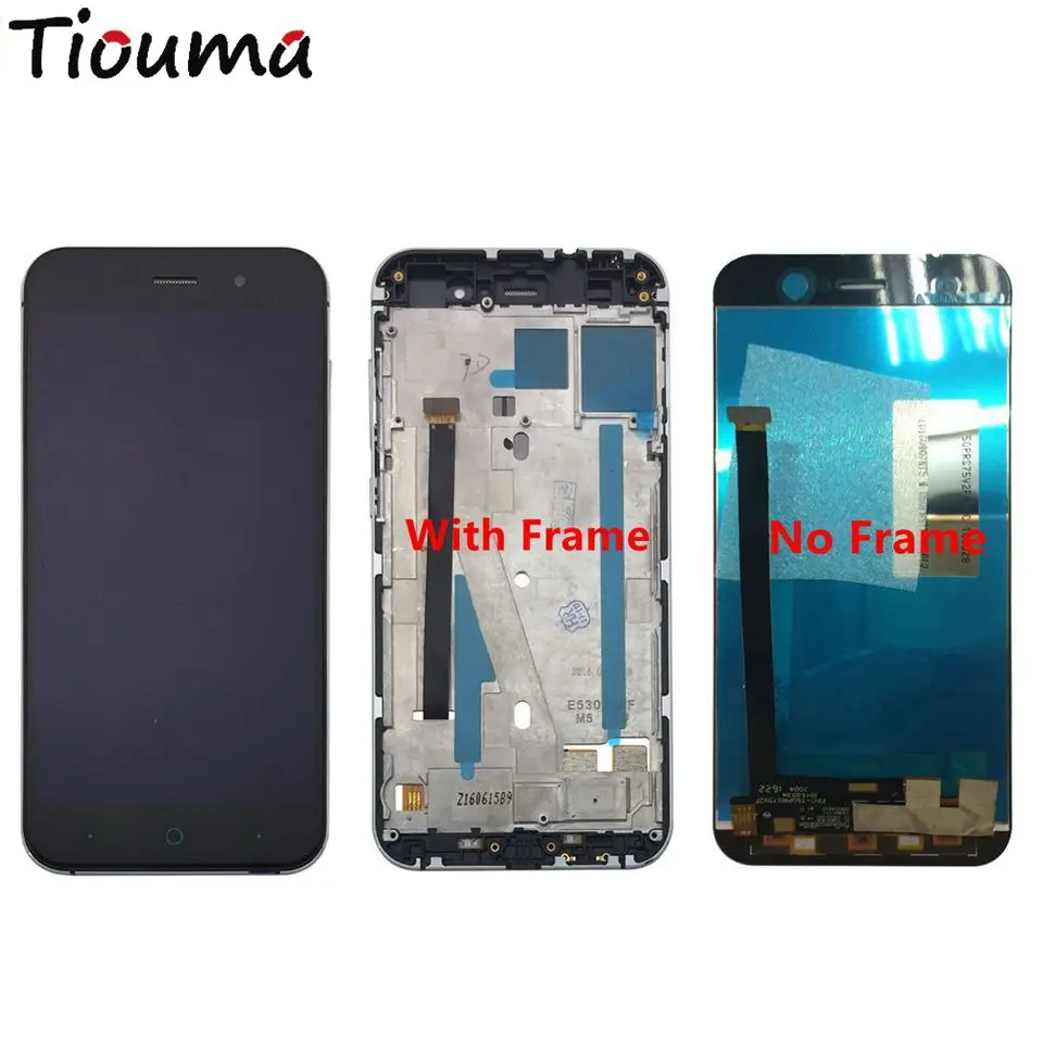 Zte лезвие X7 D6 V6 Z7 T660 T663 ЖК-дисплей Дисплей с Сенсорный экран дигитайзер для сборки