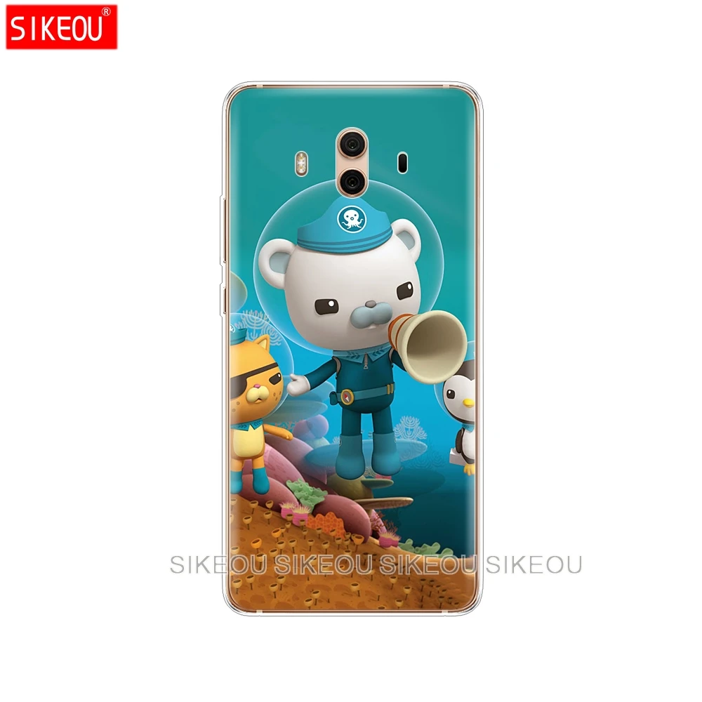 Силиконовый чехол для телефона Huawei mate 7 8 9 10 pro LITE Octonauts|Бамперы| |