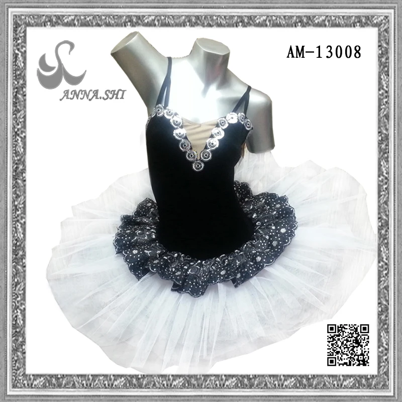 2013 new design black Nutcracker performance ballet tutu dance costumes