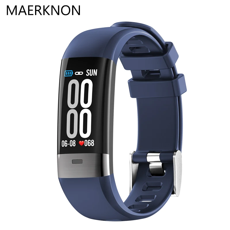 MAERKNON G36 Smart Watch IP67 Waterproof Exercise Heart Rate Monitor for Elderly Men and Women Handbands