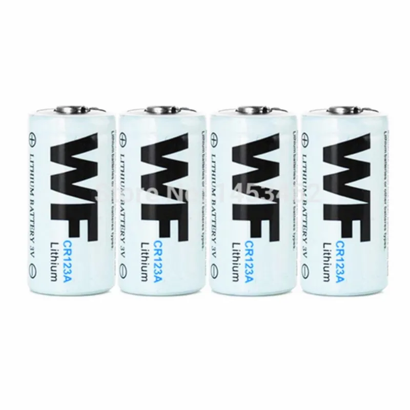 

4 X CR123A CR123 CR 123 123A 16340 Lithium Battery 3V MBIC #1768