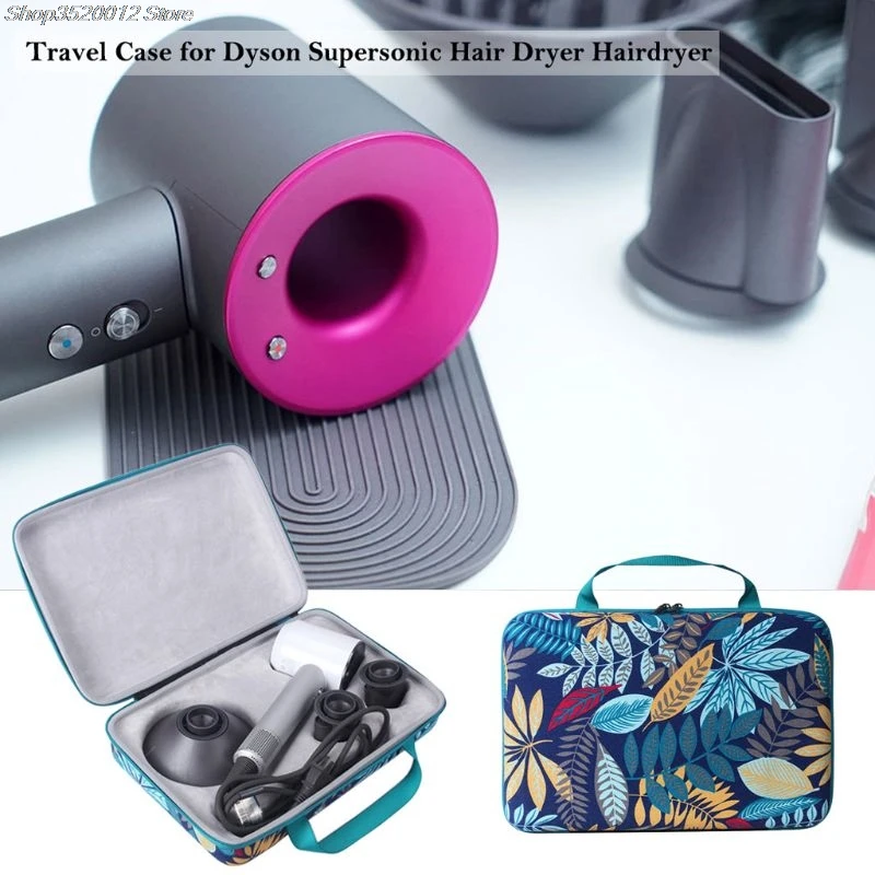 

Travel Portable Carry Case Cover Storage Bag Pouch Sleeve Gift Box For Dyson Supersonic Hair Dryer