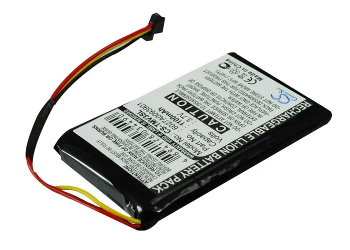 TECHTEK Batteries 1100mAh Compatible Avec [TomTom] 4EL0.001.01, XL 340M
