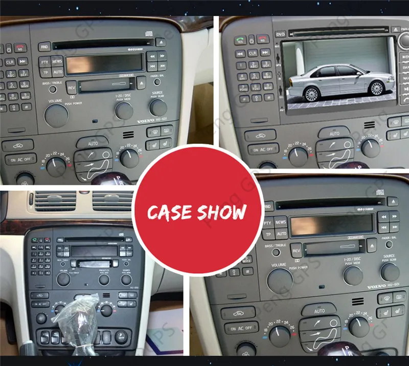 Sale 4+32G Android 9.0 Car DVD GPS Navigation Multimedia Player Car Stereo For VOLVO S80 1999 2000 2001 2002 2003-2005 Radio Headunit 1