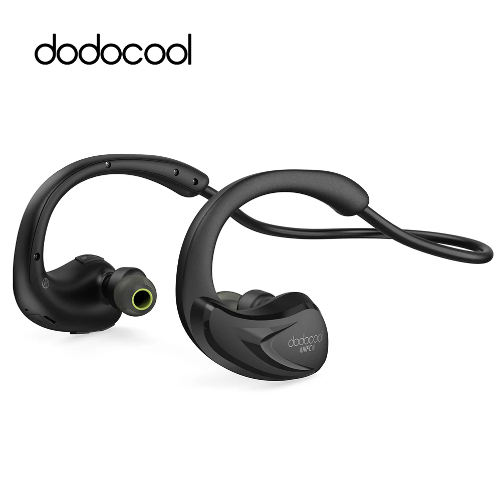 

dodocool Bluetooth Earphone IPX4 Headset Headphones NFC Wireless Earphones Microphone AptX Sport Stereo Earphone for Xiaomi HTC