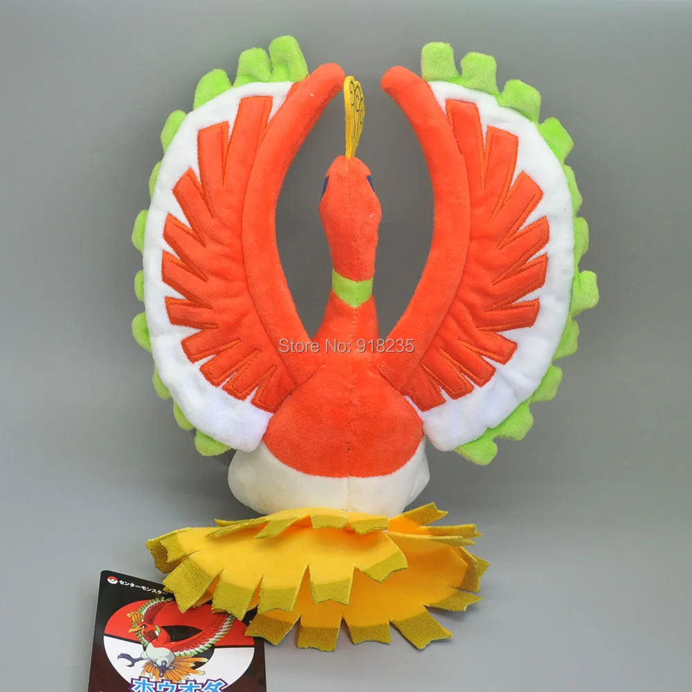 2 стиля Сияющие Ho-Oh 1" для аниме Мультяшные Куклы Мягкие лучшие подарки плюшевые куклы набивные игрушки в розницу