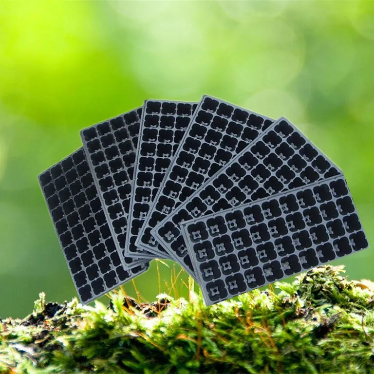 10 pcs Seedling Tray Sprout Plate Hydroponics System To Grow Nursery Pots Tray Vegetable Seedling Pot thick Plastic Nursery Tray 10 pcs Seedling Tray Sprout Plate Hydroponics System To Grow Nursery Pots Tray Vegetable Seedling Pot thick Plastic Nursery Tray