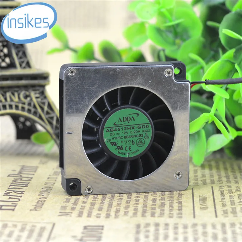 Adda AB4512HX GD0 вентилятор турбины центробежный охлаждения DC 12V 0.2A 5800RPM 4510 4 см 45*45*10 мм 2