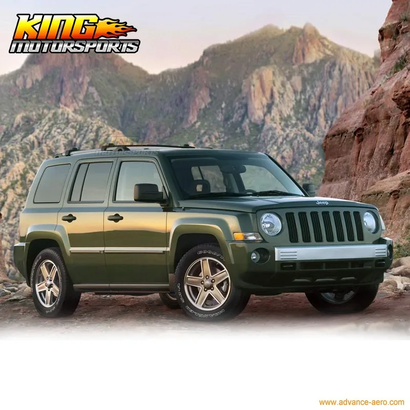 Для 2007-2015 Jeep Patriot oe Стиль Багажники поперечины 2 шт. черный Алюминий