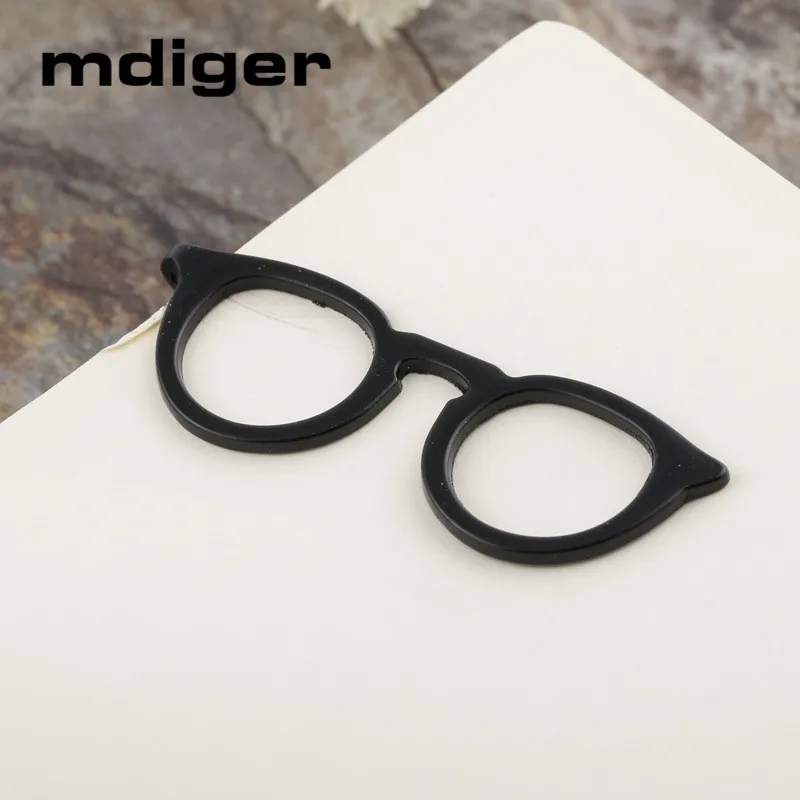 Бренд Mdiger мужской официальный зажим для галстука мужчин черные очки