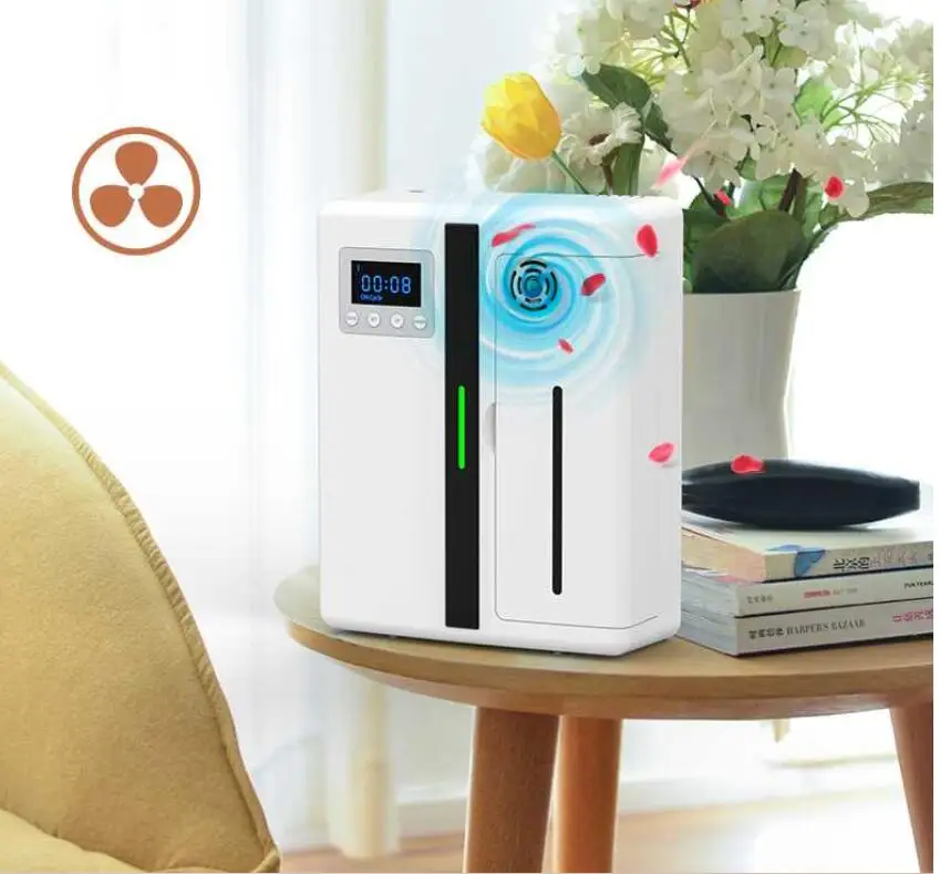 

Aroma Diffuser Office Aroma Fragrance Machine 8W 12V 300ml 150m2 Timer Function Scent Unit For Hotel Perfume Sprayer Aroma