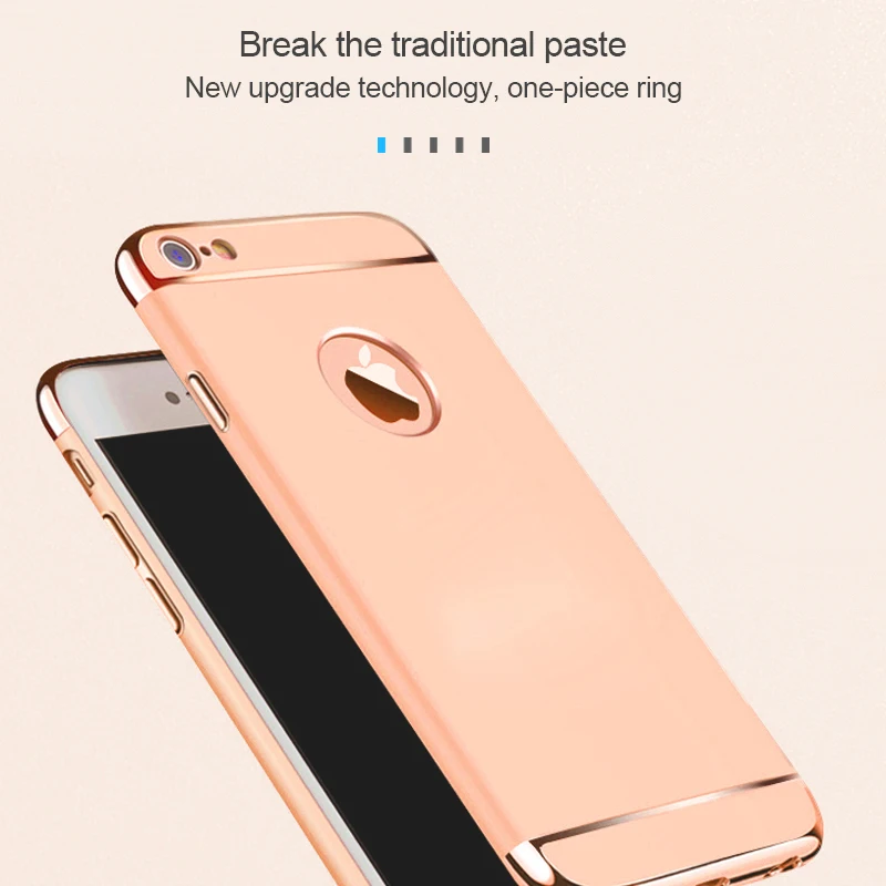 Чехол для телефона HUKU iPhone 6 6S Plus чехол Apple роскошная жесткая задняя крышка из