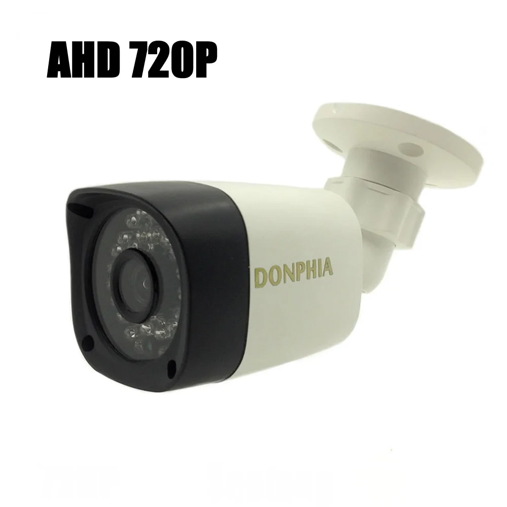 

DONPHIA 720P AHD CCTV Camera Outdoor 1MP H42 CMOS Sensor Waterproof IR Night Vision Work with AHD DVR Surveillance Security