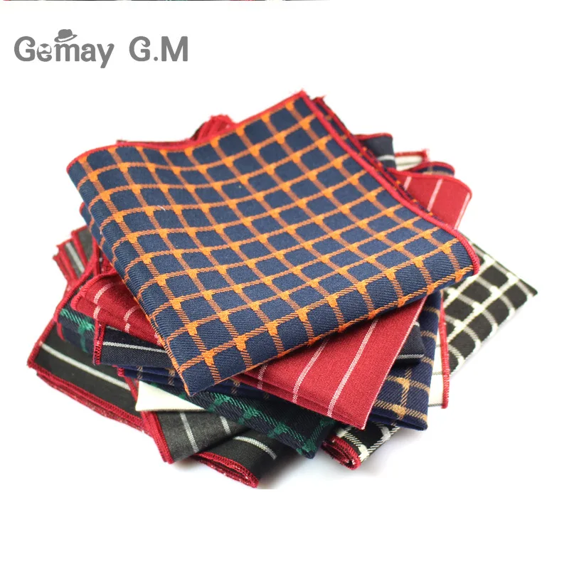 Men Suits Polyester Designer Handkerchiefs Fashion Woven Pocket Square