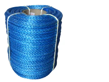 

4mmx1000M Blue Synthetic Winch Rope String Line 12 strand off-road UHMWPE Cable Towing Rope for Boat/ATV/UTV/SUV/4X4/4WD
