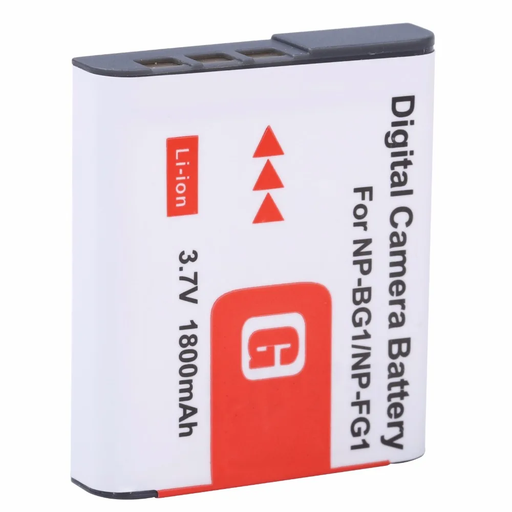 Аккумулятор NP BG1 для SONY Cyber shot 3*1800 ма/ч аккумулятор с аккумулятором на 1 5 2 |battery for