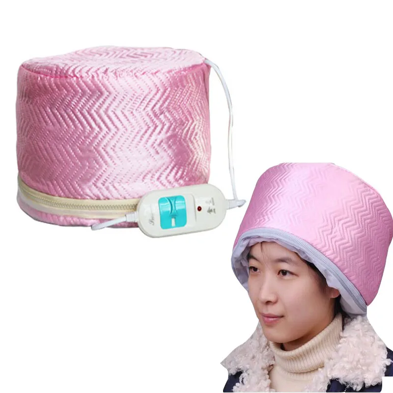 Women Electric Hair Mask Washable baking oil cap Heating Steamer Cap