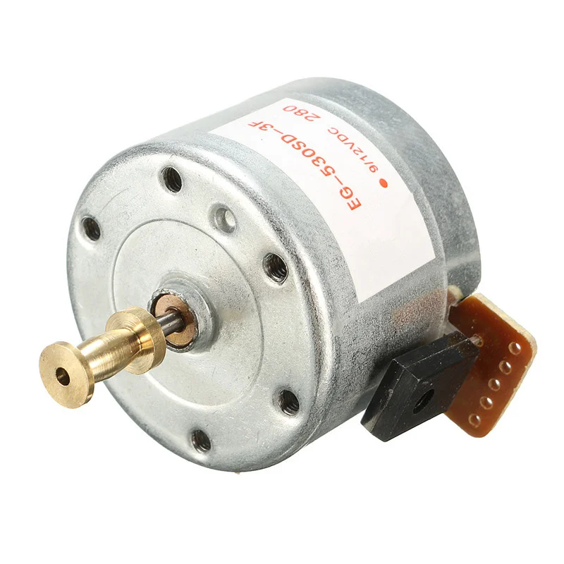 Новый DC9-12V 3-скоростной мотор для проигрывателя пластинок 25 мм монтажные отверстия 33/45, 78 оборотов в минуту в течение 3-speed Turntable