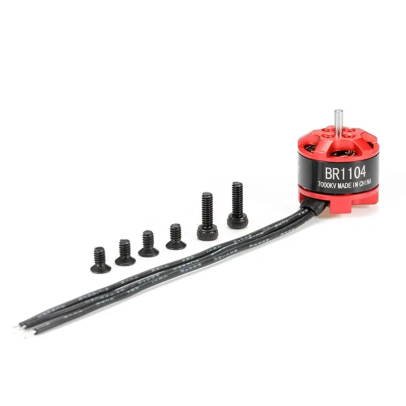 Оригинал Racerstar 1104 BR1104 7000KV Гоночная Серия 1 S 2 бесщеточный двигатель для
