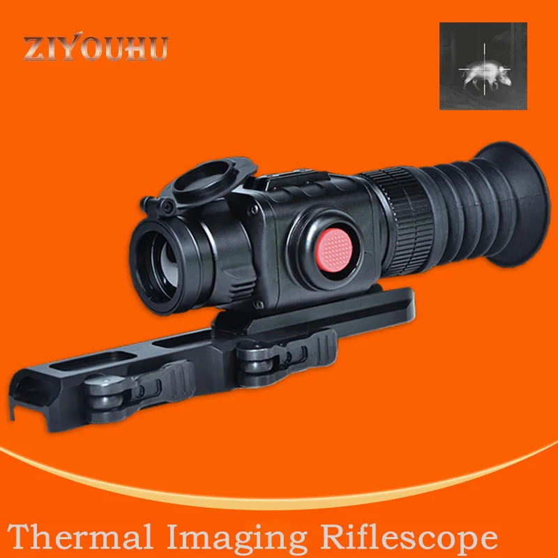 

Thermal Imaging Infrared Night Vision Sight Aiming Device Monocular Crosshair Riflescope CS-7 Thermal Imager for Outdoor Hunting