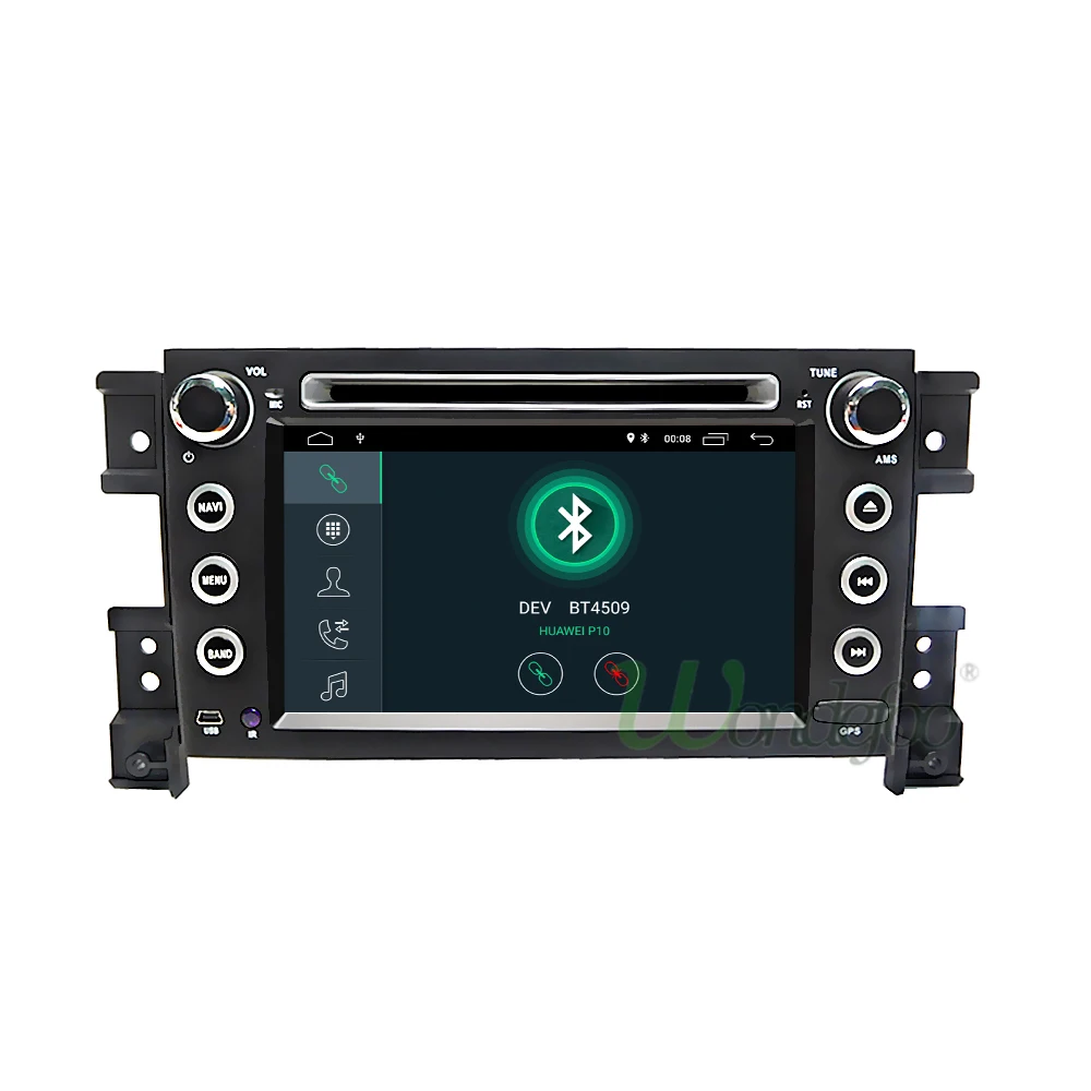 Perfect Android 8.1 2G 2 din auto multimedia player For suzuki grand vitara 2006 2007 2008 2009 2010 2011 gps radio stereo IPS SCREEN pc 2