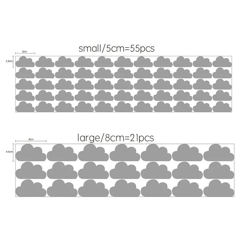 Декоративные наклейки s Cloud настенные стикеры s для детской комнаты для маленькой девочки наклейки для украшения комнаты детские настенные наклейки s