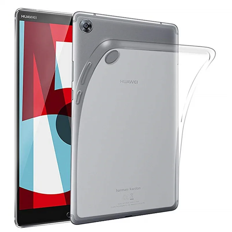 Для Huawei MediaPad M5 10 CMR-AL09 чехол из прозрачного силикона мягкий TPU для Wi-Fi CMR-W09 8 &quotЧехол