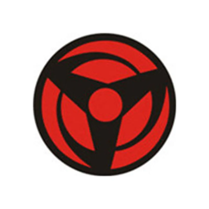 

Car styling vinyl wall decals Naruto Sharingan funny anime stickers on auto tail scratch fuel cap decoration film accessories