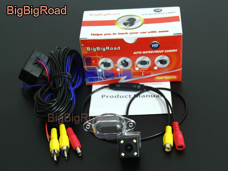 BigBigRoad Car Rear View Reversing Backup Camera For Daewoo ZAZ Lanos Sens Parking Camera night vision waterproof (4)