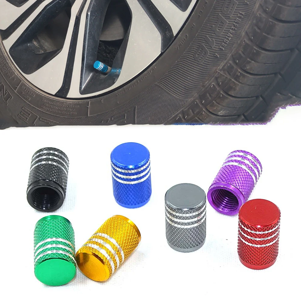 

Good quality 4pcs/lot Bike Motorcycle Car Tires Wheel Valve Cap Dust Cover Car Styling for Universal Cars Motorcycle Decorative
