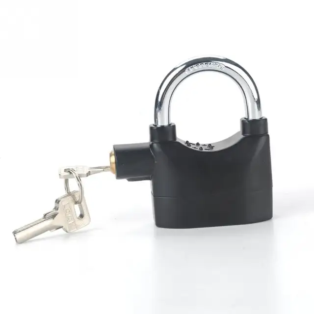 2018 New Zinc Alloy 110d Metal Motorbike Bike Alarm Lock Sensor
