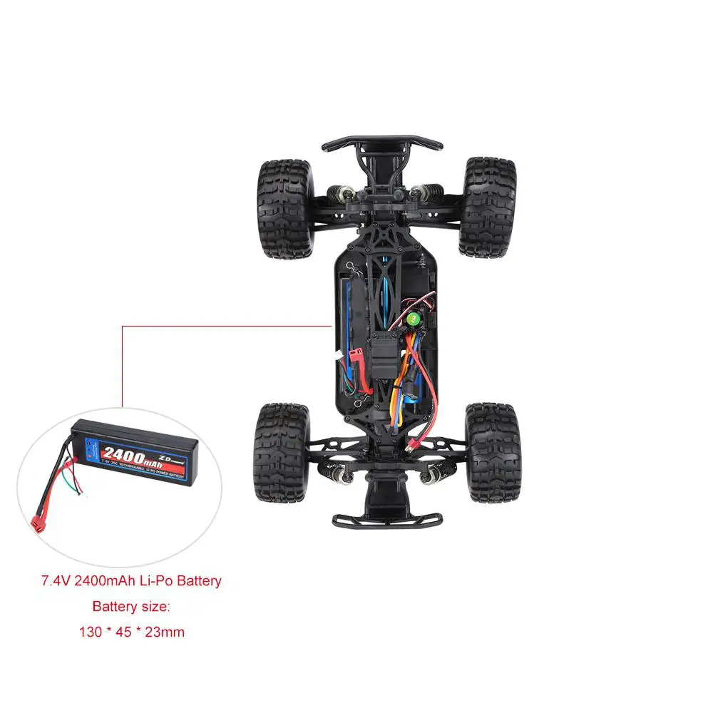 LeadingStar zd Racing 10427-S 1/10 детская игрушка машина пульт дистанционного управления щетка для машины-меньше грузовика(9106