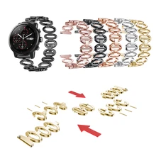 Браслет из нержавеющей стали, ремешок для Xiaomi Huami Amazfit 2 Amazfit 2 S Stratos, спортивные умные наручные часы