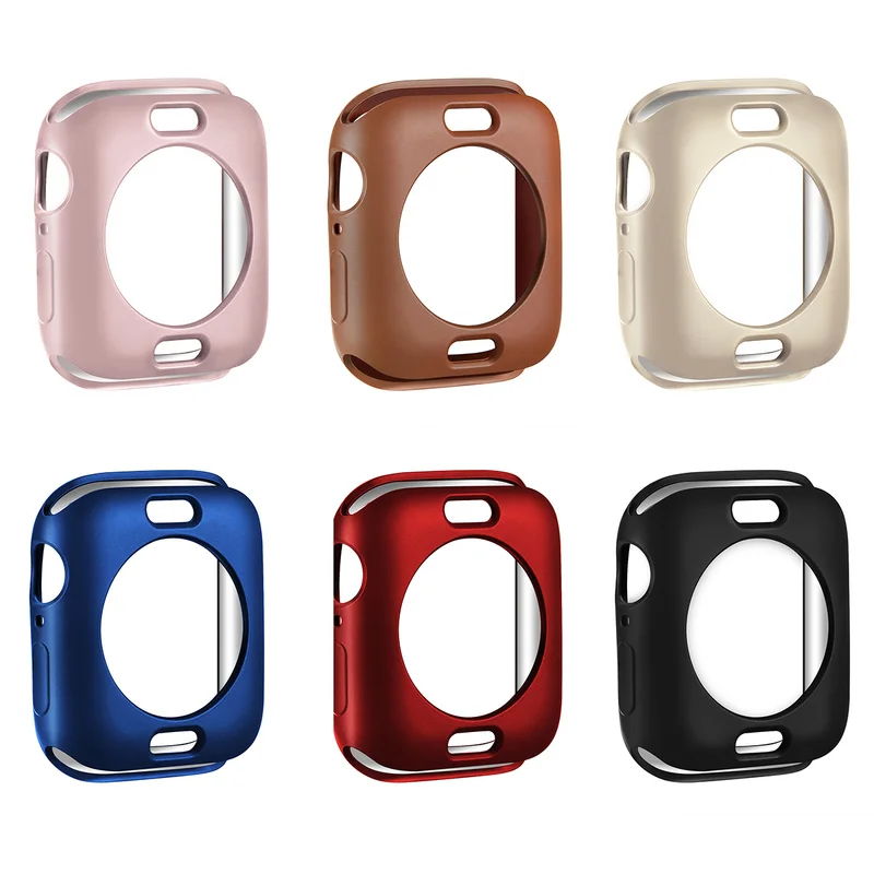 Защитный чехол для часов мягкий из ТПУ Apple Watch Series 4 IWatch 40 мм 44 надежные часы