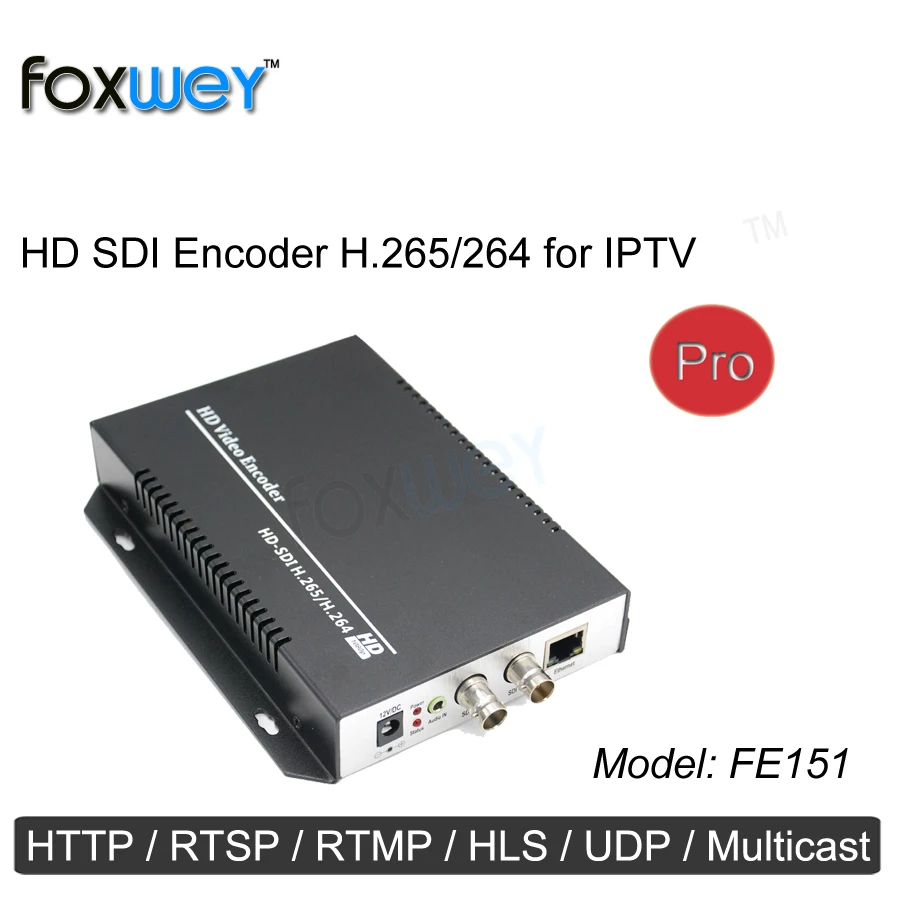 Надежный RTMP кодер | Качество Pro кодирующее устройство HD SDI H264 кодирования для IPTV solutionn и vieo прямая трансляция FOXWEY