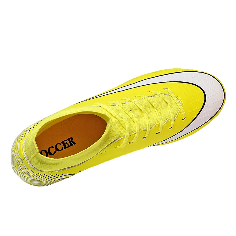 Deporte de los hombres zapatos de fútbol tobillo alto futbol calzado | botas de futbol joma de fútbol al aire libre Atlético zapatillas adultos zapatillas de deporte