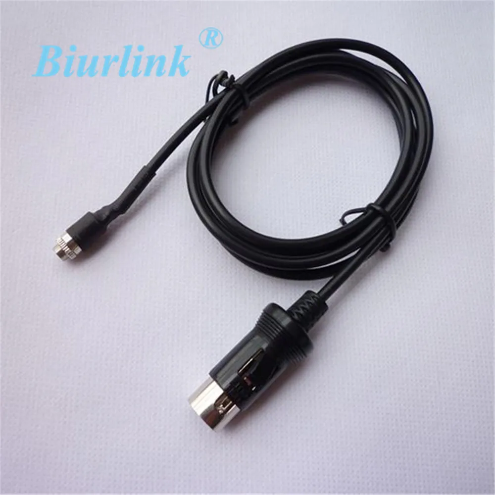 

CD Radio 3.5MM Aux-in Jack Auxiliary Cable Adapter For Alpine M-bus KCM-123B CD 8Pin Connector