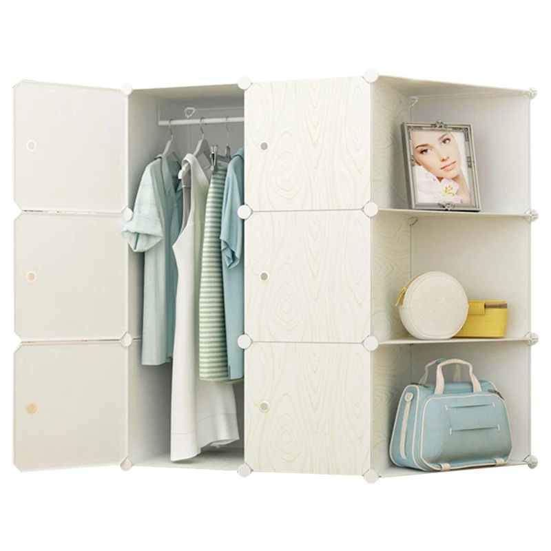 Creative DIY Closet Magic Piece Plastic Wardrobe Storage