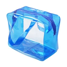 Персонализированная прозрачная дорожная сумка-Органайзер из ПВХ, сумка для туалетных принадлежностей на заказ