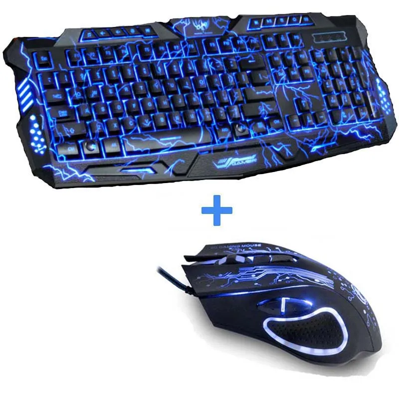 New Red/Purple/Blue Led Backlight USB Wired Laptop PC Pro Gaming Keyboard Mouse Combo for LOL Dota 2 Gamer Keyboard Mouse Combo New Red/Purple/Blue Led Backlight USB Wired Laptop PC Pro Gaming Keyboard Mouse Combo for LOL Dota 2 Gamer Keyboard Mouse Combo