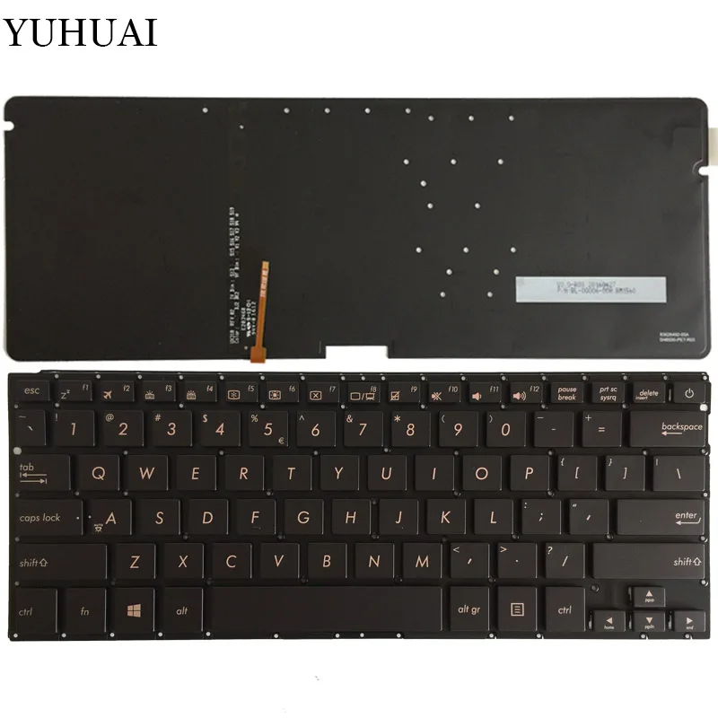 US Laptop Keyboard for ASUS UX310 English with backlit