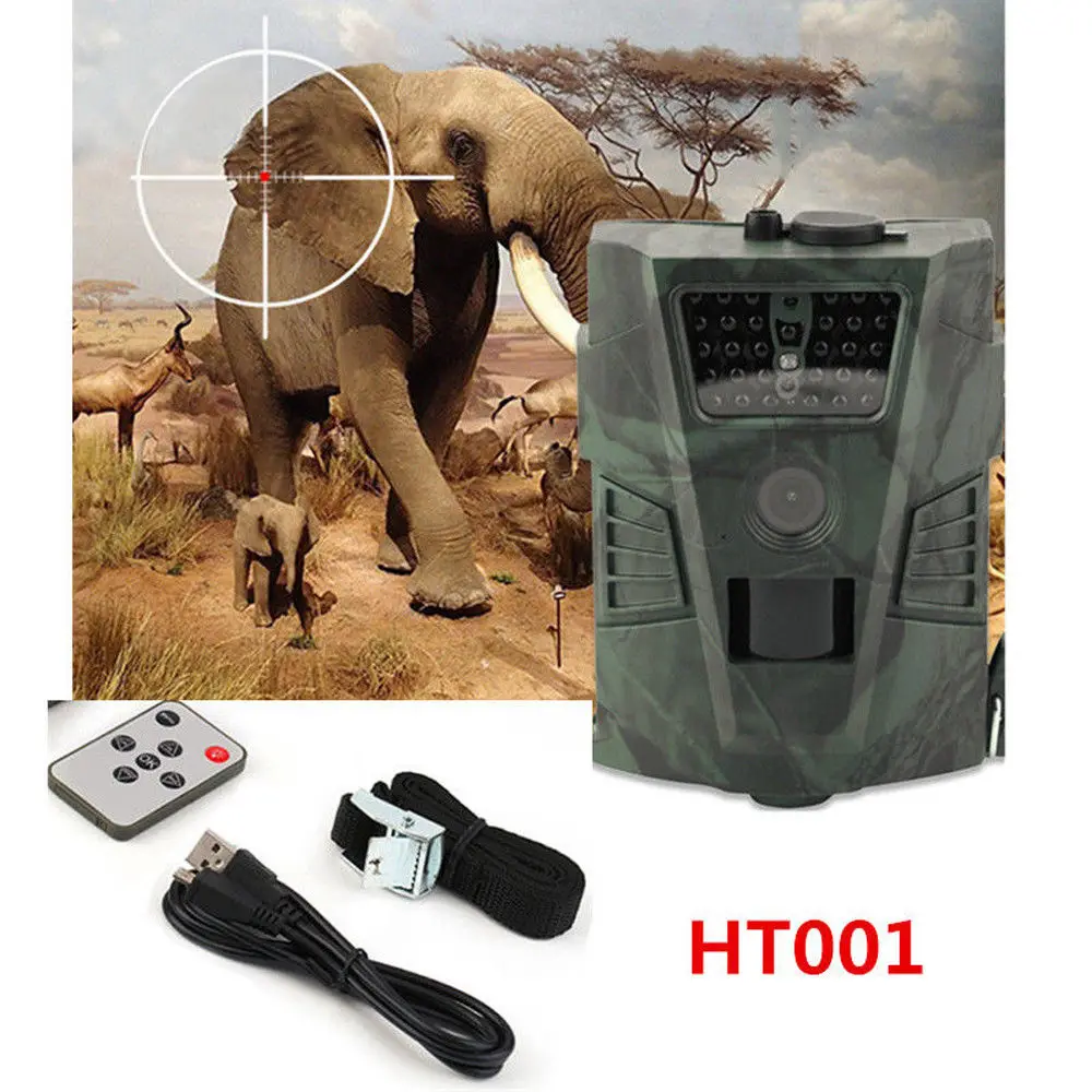

HT-001 Infrared Wildlife Camera 940nm Hunting Trail Camera 1s Trigger IP54 Night Vision Photo Traps For Outdoor Sports