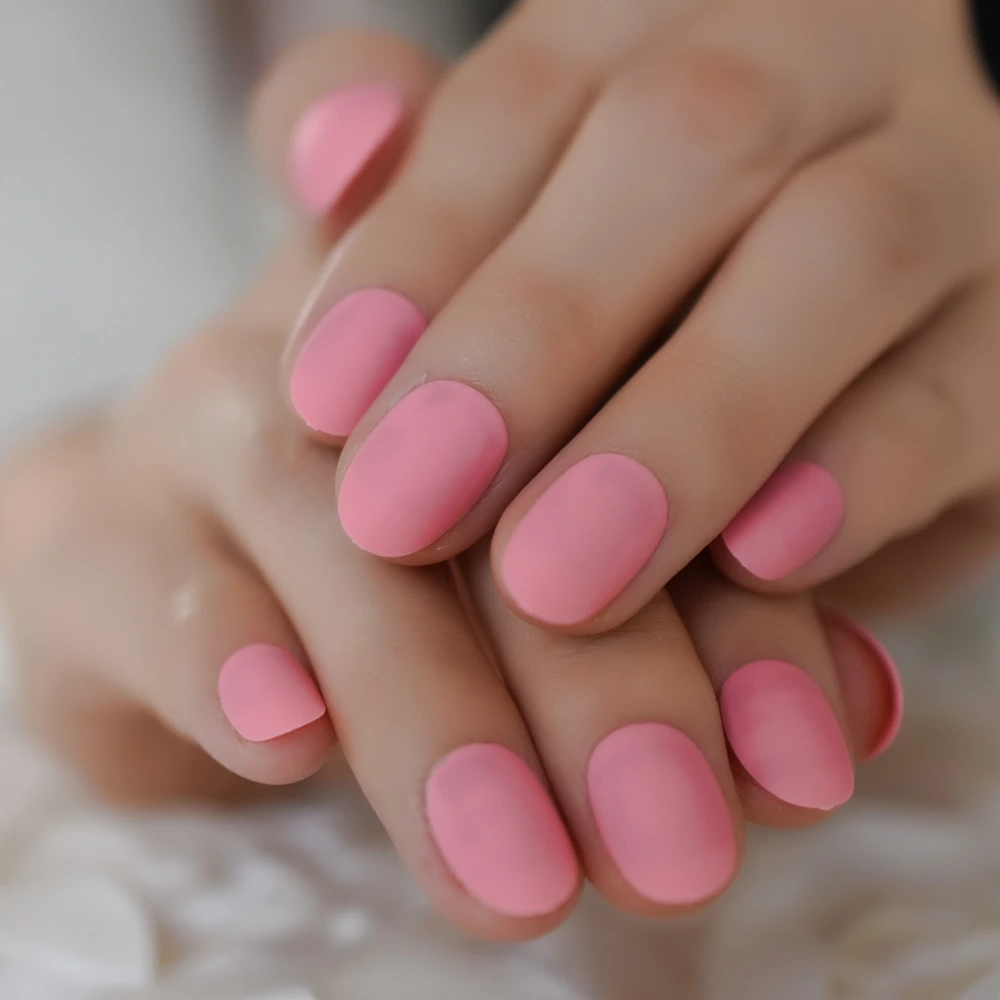 Блестящие красные поддельные ногти квадратная средняя пресса на ногти блестки украшения ногтей советы, включая клей стикер - Цвет: L5099