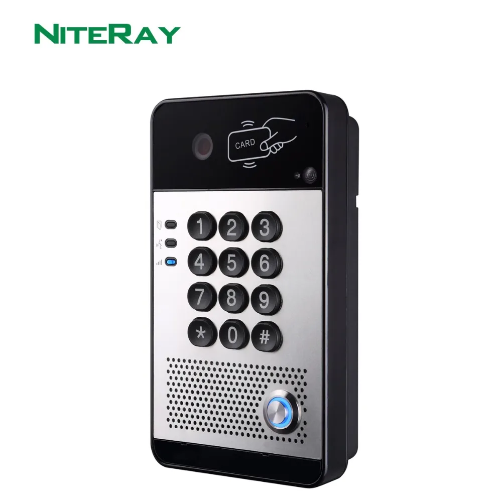 

SIP Video Door Phone Video Intercom System Compatible With Asterisk/Alcatel/Avaya/Cisco PBX