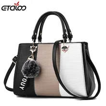 Frauen Handtaschen Leder Taschen für Frauen 2019 Casual Tote Damen Taschen Bolsos Pelz Frauen Messenger Taschen