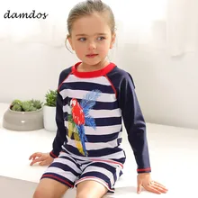 Бикини, купальный костюм для девочек, купальный костюм, спортивная рубашка, детское пляжное платье из двух предметов, Biquini, с длинными рукавами, быстросохнущее