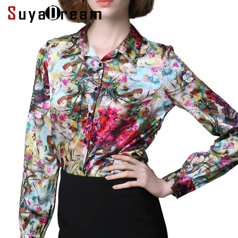 Enyuever Royal Blue Women Blouse Elegant Plus Size Casual