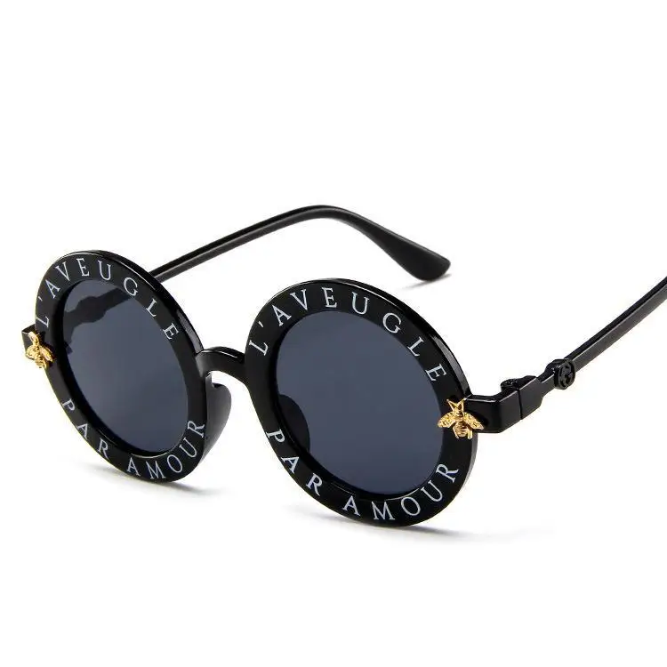 

Children UV Protection Kids Colorful Sunglasses Fashion Baby Boys Girls Vintage Round Sun Glasses