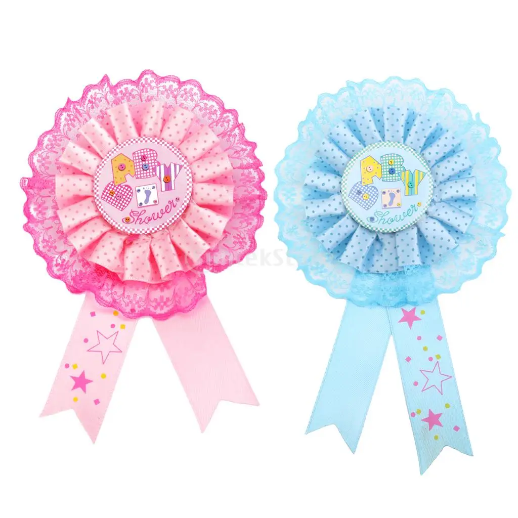 

SPMART Baby Shower Award Ribbon Badge Party Favor Decoration Free Shipping